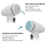 Face Cleaning Brush Manufacturer - Long Handle Spin Pop Bubble Waterproof