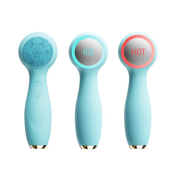 Facial Cleansing Brushes Manufacturer - 2 in 1 Manual Hot ICE Heat Cold