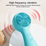Facial Cleaning Brush Manufacturer - Sonic Vibration Silicone Hot Cold 4 in 1