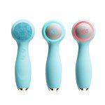 Facial Cleaning Brush Manufacturer - Sonic Vibration Silicone Hot Cold 4 in 1