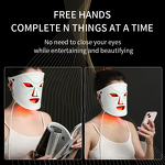LED Facial Light Therapy Device Manufacturer - 2023 Portable Red Infrared Mask