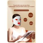 LED Silicone Therapy Face Mask Manufacturer - New Cheap Facial Skin Care Beauty Light Therapy Tool