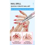 Professional Nail Drill Machine Manufacturer - 2025 30000rpm Rechargeable Portable Electric Nail Polisher