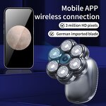 Electric Head Shaver for Bald Men Manufacturer - HD Camera Face Body IPX7 Waterproof LED Rechargeable Razor