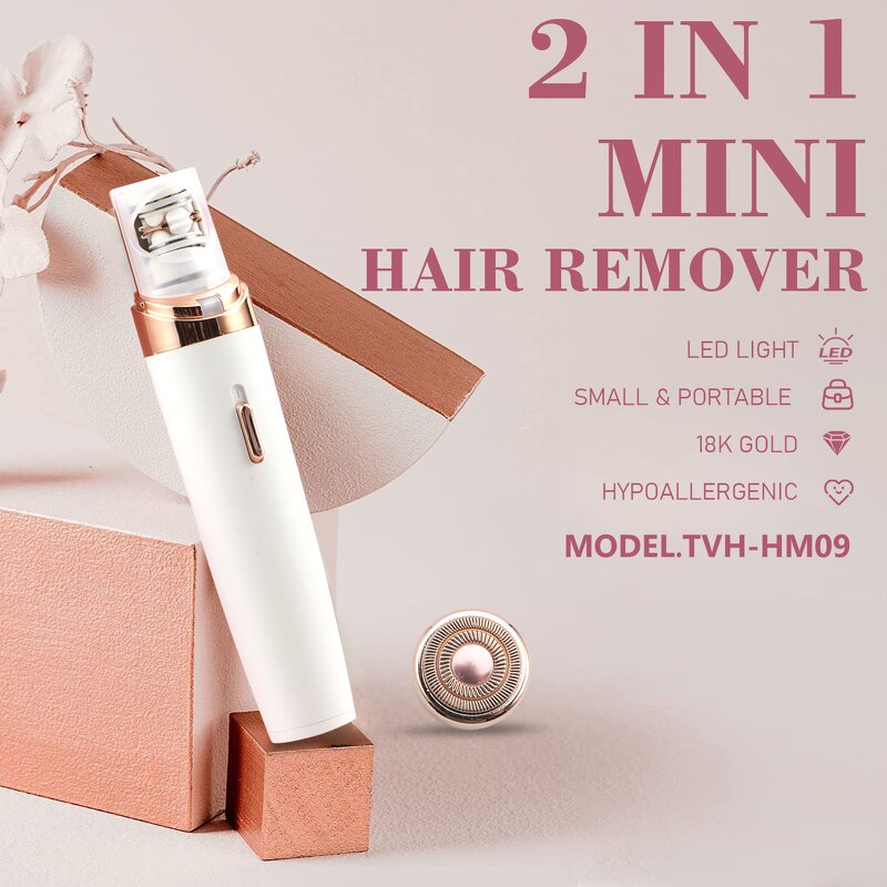 Women's Electric Eyebrow Trimmer Manufacturer - Mini Portable Face Body Hair Remover Shaving Beauty Tool