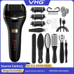 Cordless Foot Rasp Manufacturer - USB Charging Callus Removal Rechargeable Foot Scrubber Pedicure Tool