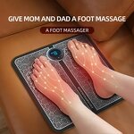 EMS Foot Massager Pad Manufacturer - Electric Foldable Pain Relief Health Care Foot Massage Mat