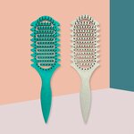 3 in 1 Curl Define Brush Manufacturer - New Assist Women Hair Styling Curling Brush Tool