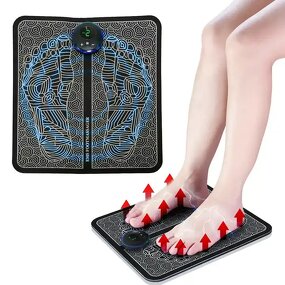 EMS Foot Massager Pad Manufacturer - Electric Foldable Pain Relief Health Care Foot Massage Mat