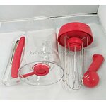 Cupcake Batter Dispenser Manufacturer - Plastic Measuring Dispenser with Mixer Baking Tool