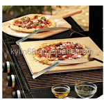 Ceramic Pizza Stone Manufacturer - With Pizza Cutter and Stainless Steel Serving Rack Baking Tool