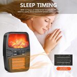 Wall-outlet Flame Heater Manufacturer - 2020 Home Heater Fan Fireplace Style Heating Tool
