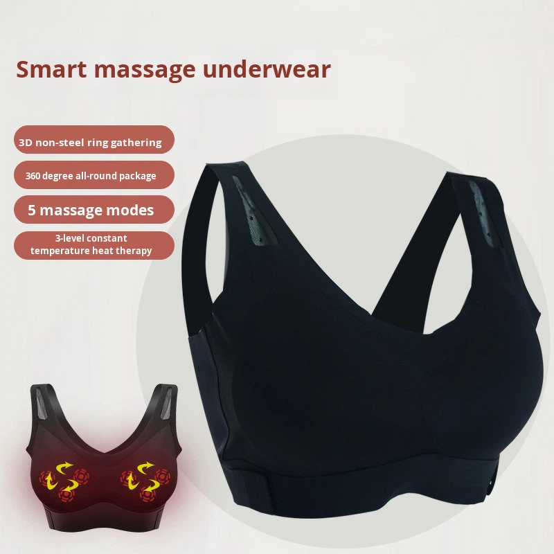 3D Smart Breast Massage Bra Manufacturer - Infrared Heating Chest Enlargement Circulation Enhancer Tool