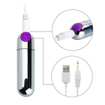 Mini Bullet Vibrator Manufacturer - Super Power 10 Speeds USB Charging Wholesale Adult Toy for Women