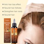 Organic Batana Oil Manufacturer - With Rosemary Castor Oil Hair Growth Reduce Hair Loss Healthy Hair Oil