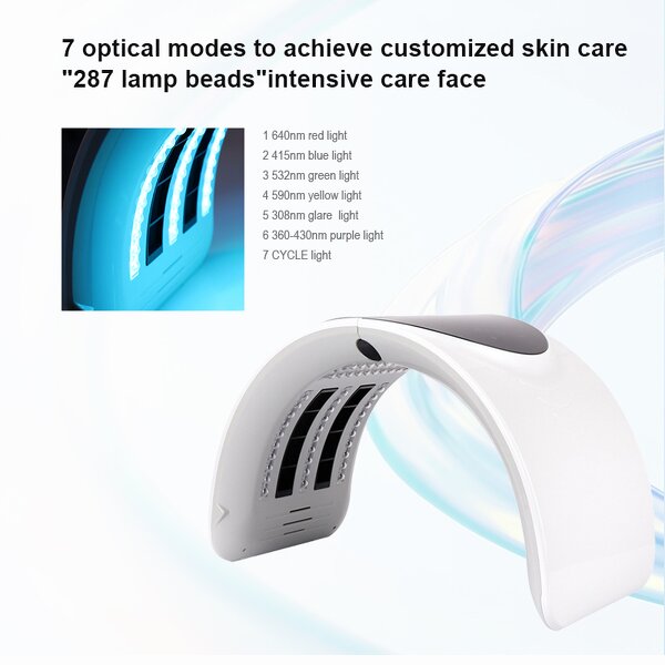 7 Color PDT Led Light Therapy Mask Manufacturer - Hot Facial Beauty Device Skin Rejuvenation Acne Care Machine