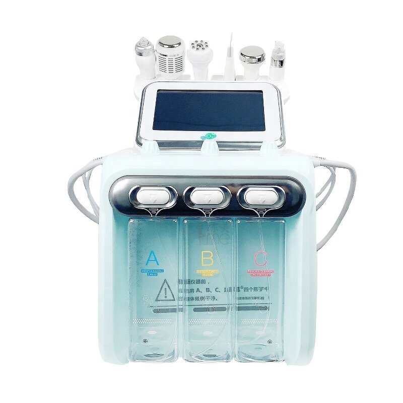 8in1 Hydra Oxygen Facial Machine Manufacturer - Portable Water Oxygen Aqua Jet Peel Professional Spa Beauty Tool