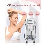 3 in 1 Opt Laser Hair Removal Machine Manufacturer - IPL 360 Magneto ND Yag Tattoo Removal RF Body Face Tool
