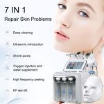 7 in 1 Hydro Oxygen Jet Machine Manufacturer - Professional Facial Water Hydradermabrasion H2O2 Beauty Spa Tool