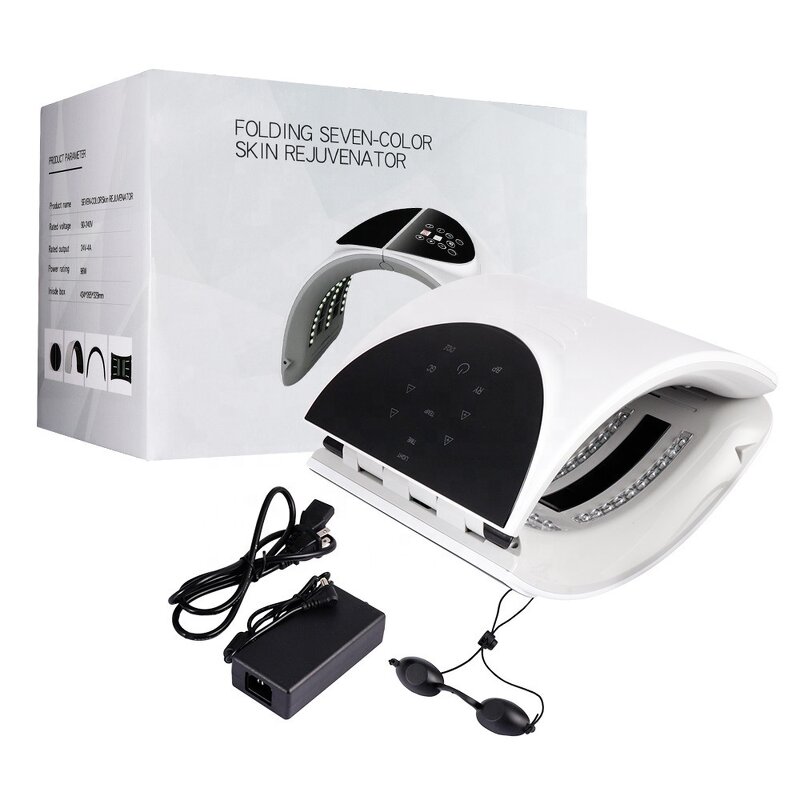 7 Color LED Facial Care Equipment Manufacturer - Skin Rejuvenation Photodynamic Acne Treatment Face Armpit Head Feet Tool