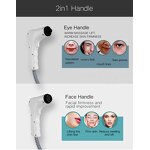 Mini 40.68MHz RF Machine Manufacturer - 2 Handles Skin Tightening Face Eye Lifting EU UK Plug Beauty Tool