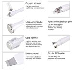 6 En 1 Aqua Peeling Facial Machine Manufacturer - Spa Oxygen Hydro Microdermabrasion Skin Facial Therapy Tool