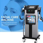 10 in 1 Hydro Oxygen Facial Machine Manufacturer - 2024 Jet Peeling H2o2 Hydra Dermabrasion RF Spa Beauty Tool
