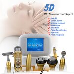 Multipole Rf Bio Micro Device Manufacturer - Skin Rejuvenation Microcurrent Wrinkle Removal Ems 6 Handles Tool