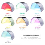 LED Red Light Therapy Machine Manufacturer - 2025 7 Colors Photon Mask Skin Tightening EU UK Plug Face Care Tool