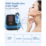 2in1 EMS Nano RF Mesotherapy Machine Manufacturer - No Needle Oxygen Injector Mesogun Moisture Skin Rejuvenation Tool