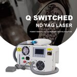 Mini Nd Yag Laser Machine Manufacturer - 1064nm Q-switched Pigmentation Freckle Removal Skin Rejuvenation Tool