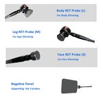 448khz RF Therapy Machine Manufacturer - Professional Face Body Focused Cet Ret Wrinkle Removal Body Slim US Tool