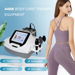 448kHz CET RET RF Machine Manufacturer - Portable 3-in-1 Facial Lifting Body Slimming Deep Heat Physiotherapy Tool