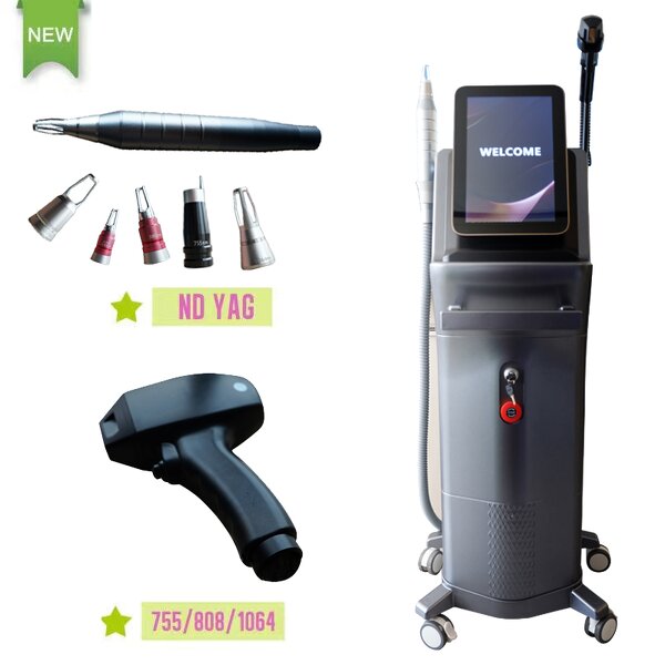 3 Wavelength Nd Yag Laser Manufacturer - 2025 810/808/1064nm 800w 1800w Diode Hair Removal Machine