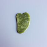 Gua Sha Stone Manufacturer - Anti Aging Natural Green Jade Xiuyan