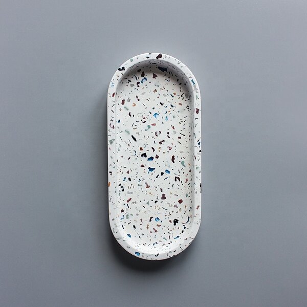 Soap Tray Manufacturer - Nordic Terrazzo Bathroom Storage Water Absorbent