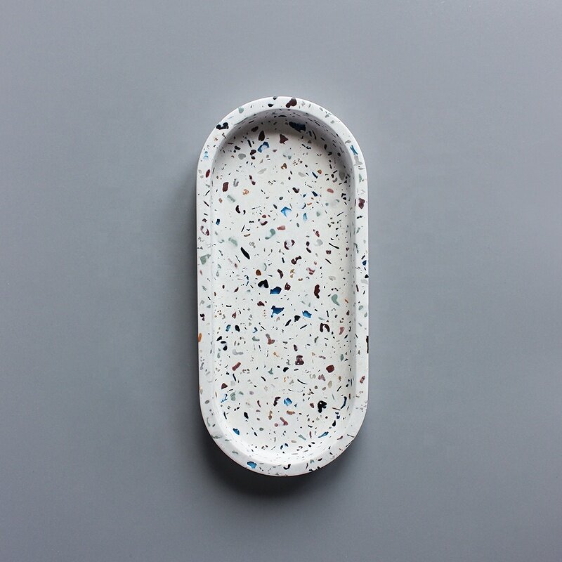 Soap Tray Manufacturer - Nordic Terrazzo Bathroom Storage Water Absorbent