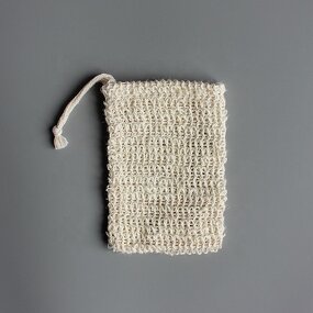 Soap Bag Manufacturer - Beige 100% Natural Biodegradable Organic Cotton Drawstring