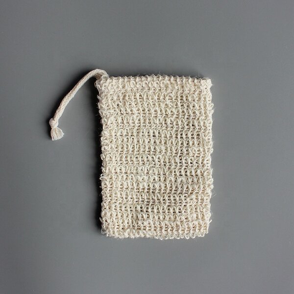 Soap Bag Manufacturer - Beige 100% Natural Biodegradable Organic Cotton Drawstring