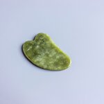 Gua Sha Stone Manufacturer - Anti Aging Natural Green Jade Xiuyan