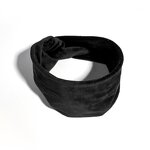 Headband Manufacturer - Velvet Stretch Cross Knotted Women Bows Vintage Sweatproof