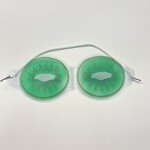 Gel Eye Mask Manufacturer - Reusable PVC Fruit Travel Cooling for Puffy Eyes