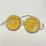 Gel Eye Mask Manufacturer - Reusable PVC Fruit Travel Cooling for Puffy Eyes