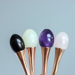 Makeup Spatula Manufacturer - Metal Stainless Steel Gold Face Cream Scoop