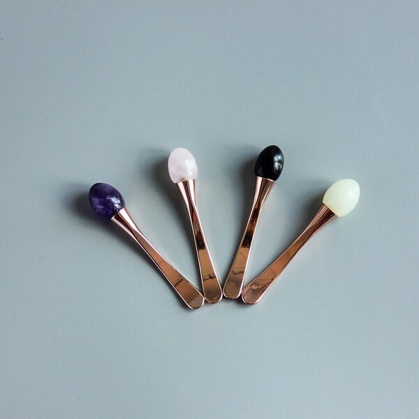 Makeup Spatula Manufacturer - Metal Stainless Steel Gold Face Cream Scoop