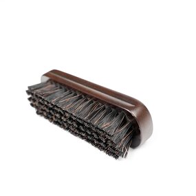 Shoe Cleaning Brush Manufacturer - Luxury Customized Laser Logo PP Hair Wooden