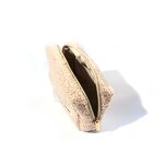 Cosmetic Bag Manufacturer - Private Label Cute Fluffy Recycled Teddy Velvet Square