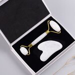 Jade Facial Roller Manufacturer - Wholesale White Jade Ice Body Skin Massager