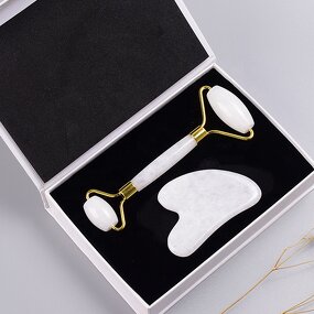 Jade Facial Roller Manufacturer - Wholesale White Jade Ice Body Skin Massager