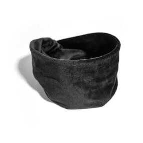 Headband Manufacturer - Velvet Stretch Cross Knotted Women Bows Vintage Sweatproof